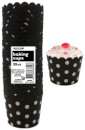 Baking Cups - Black Dots